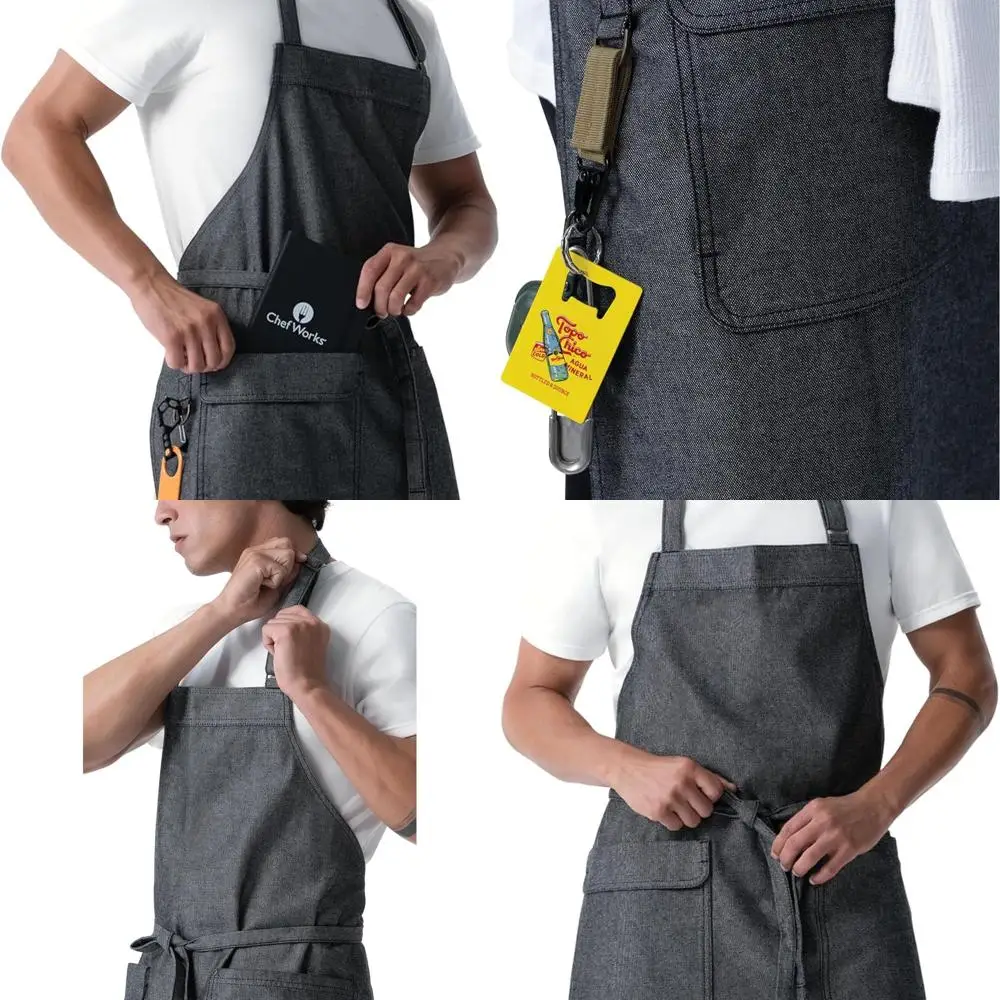 

Universal Chef's Utility Bib Apron