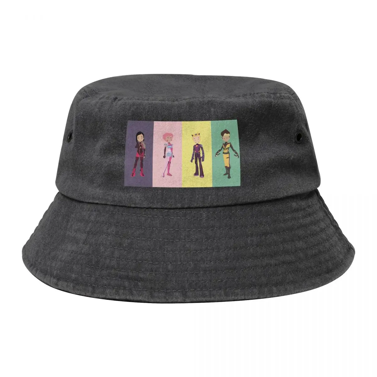 

Code Lyoko Bucket Hat Beach Outing Unique hats Icon Men Luxury Brand Women's