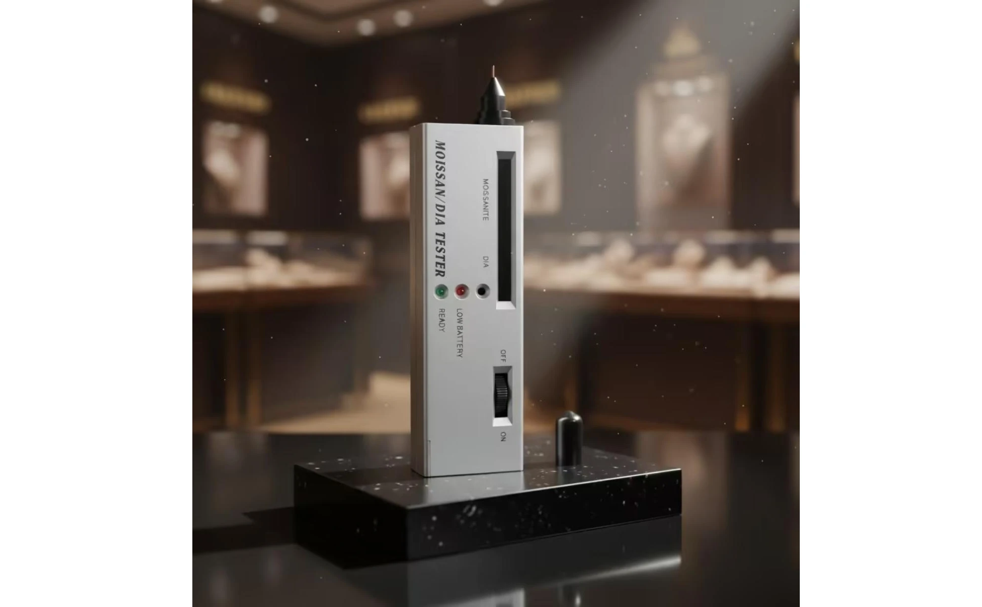 Diamond Tester Pen Handheld Moissanite Tester Diamond Checker Pen High Sensitivity Jewelry Testing Tool Professional Diamond Tester Pen Handheld Moissanite Tester Diamond Checker Pen High Sensitivity Jewelry Testing Tool Professional