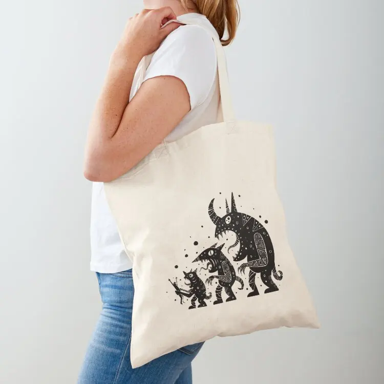 

Monsters Tote Bag Portable shopping bag tote bag canvas Gift bags foldable reusable