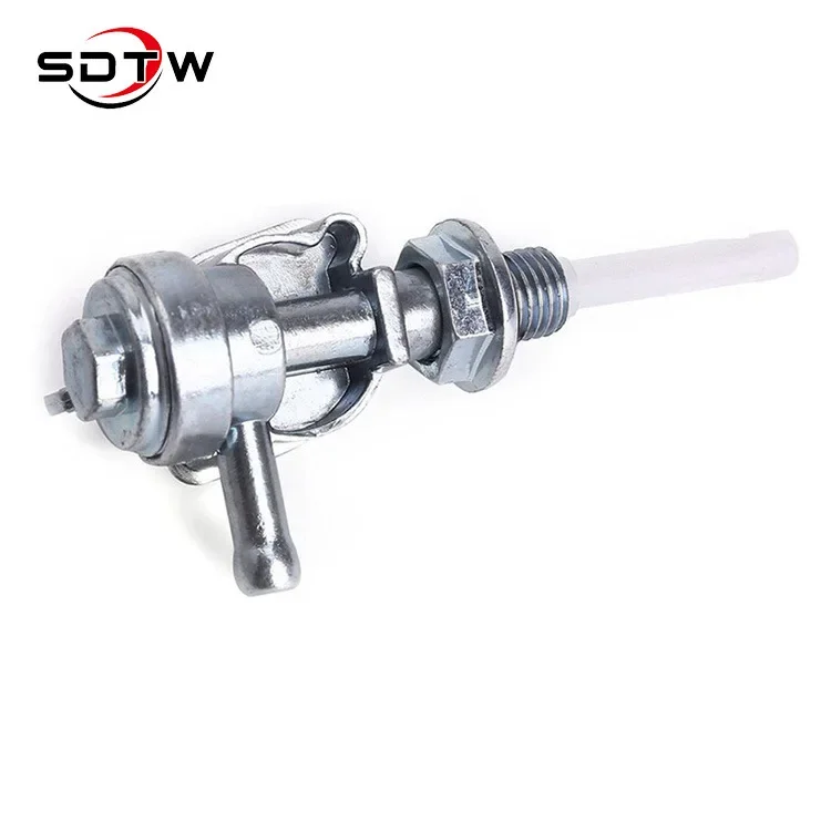 SDTW ON/OFF Universal Fuel Shut Off Valve Tap Replacement For Generator Gas Engine Tank Switch Fit 1/4" Hose Tap image 2
