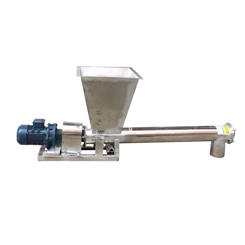 High‑Efficiency Stainless Steel Screw Feeder Wear‑Resistant Speed Adjustable Automatic Conveyor for Powder Granule Color