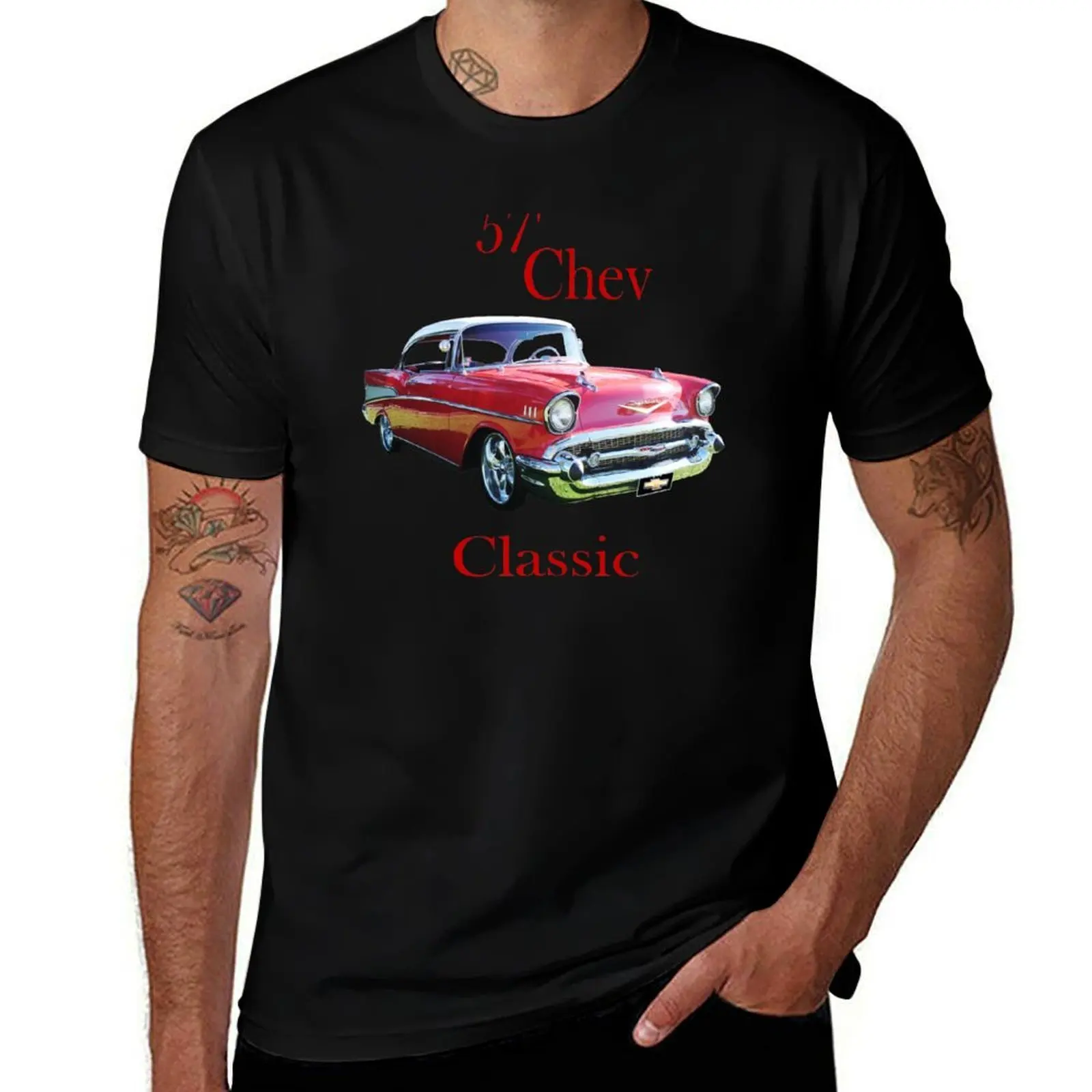 

57 Chev Belair Classic T-Shirt man tshirt funny t shirts man T-Shirt