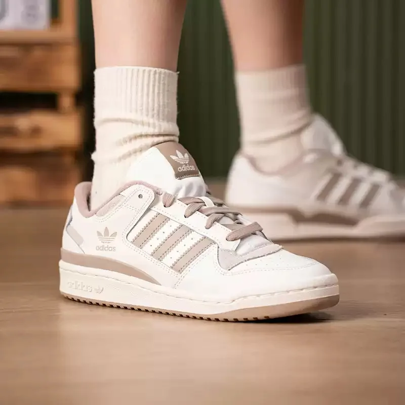 Adidas clover sneakers for women, summer new style sports shoes, men's genuine leather casual shoes, low-top sneakers JQ1536
