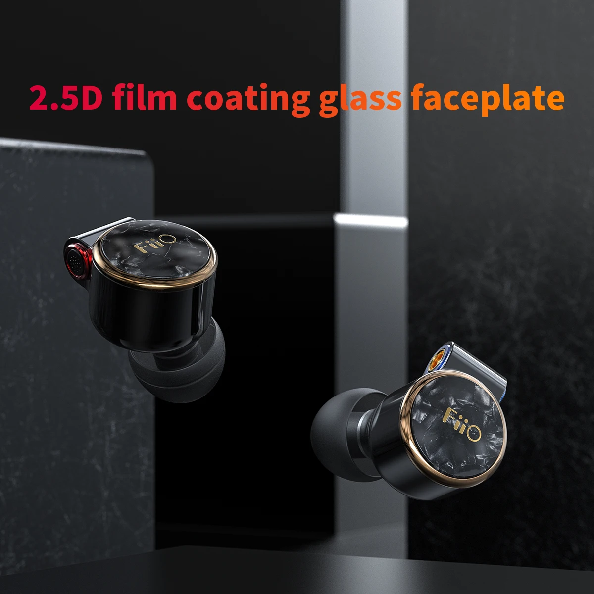 FiiO FD3 FD3 Pro 1DD แบบไดนามิกหูฟัง IEM ขั้ว MMCX ที่ถอดออกได้สาย DLC เพชรเหมือนคาร์บอนไดอะแฟรมชุดหูฟังหูฟัง