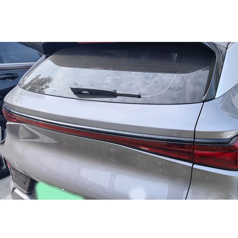 ABS Car Rear Tail Light Lamp Trim Trunk For BYD ATTO3/Yuan Plus 2022 2023 2024 Decoration Frame Cover Auto Exterior Accessories