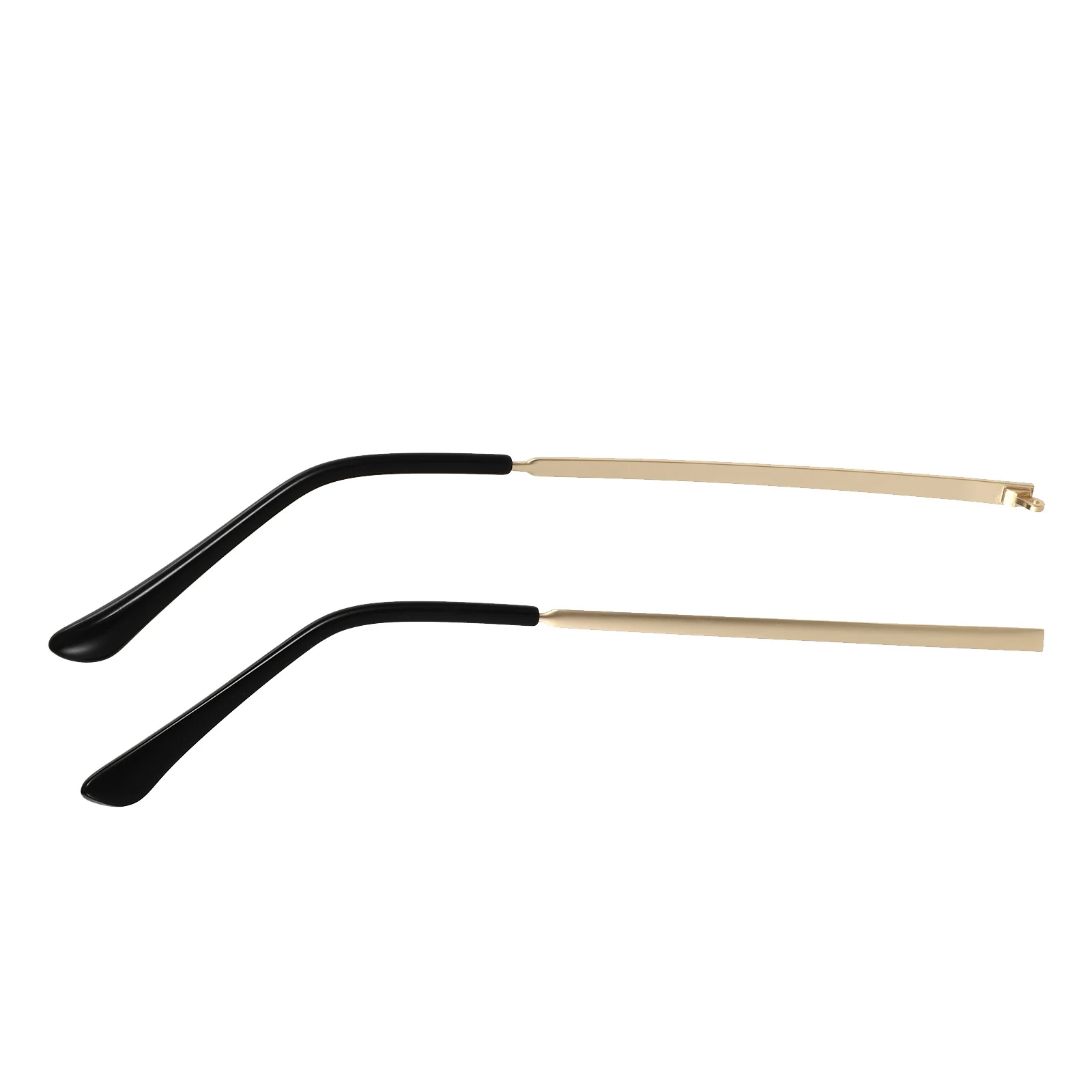 

1Pair Metal Glasses Arm Replacement Sturdy Hinged Temples Prevent Break Reduce Ear Pressure for Sunglasses Reading Glasses