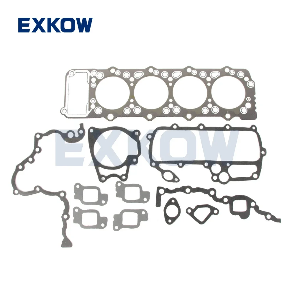 Engine Overhaul Gasket Kit for Mitsubishi Pajero Montero 1990-2003 4M40 V36 L200 K76 K77  ME996729 ME995502