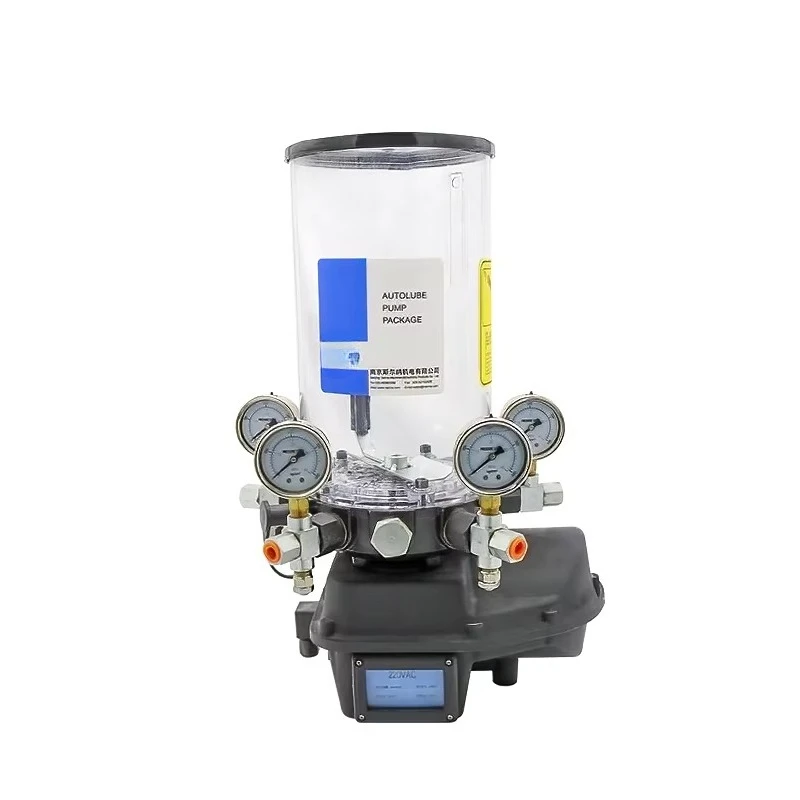 12V/24V/110V/220V/380V Electric Lubrication Pump Grea se P ump PI STO N P UM P 50W 60W