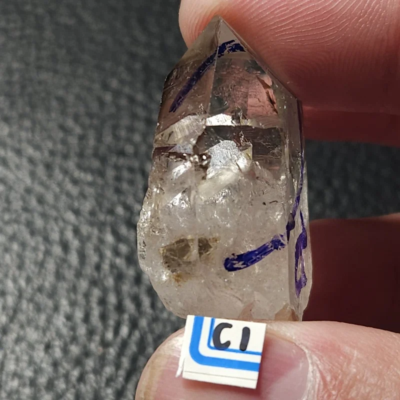 Natural Herkimer Diamond Quartz Witchcraft Chakra Gemstone Crystal Within A Stone Crystal Energy Healing
