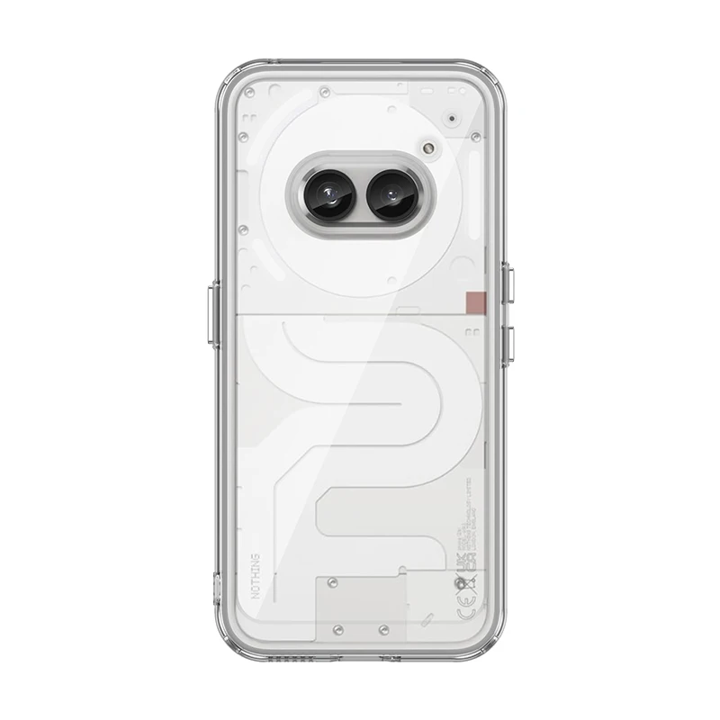 For Nothing Phone 2a Case Luxury Silicone Clear Bumper Nothing Phone 2a Case TPU Border Shockproof Case Nothing Phone 2A Cover