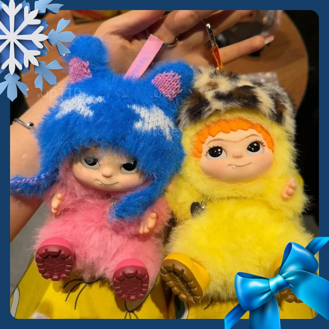 

MINISO Wokuku Mao Mao модная вечеринка серии виниловая кукла ручной работы подарок для девочек украшение милая слепая коробка игрушка