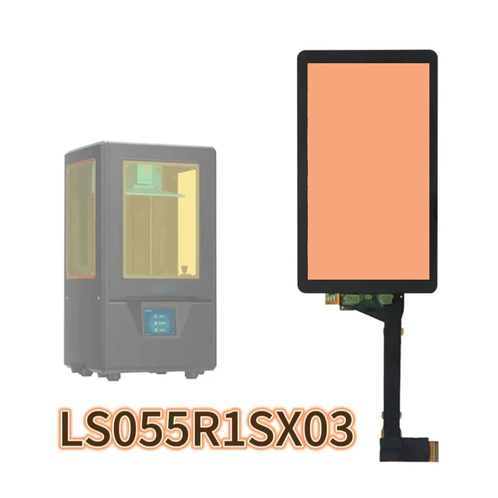 

LS055R1SX03 2K Screen Applicable To ANYCUBIC Photon S / Anet（N4）Screen With Glass Light Curing Display Screen No Backlight