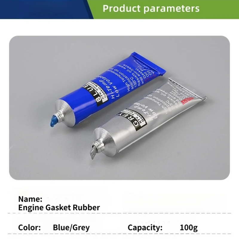Sellador de junta de motor impermeable, adhesivo de caucho de silicona y relleno de huecos de equipos mecánicos