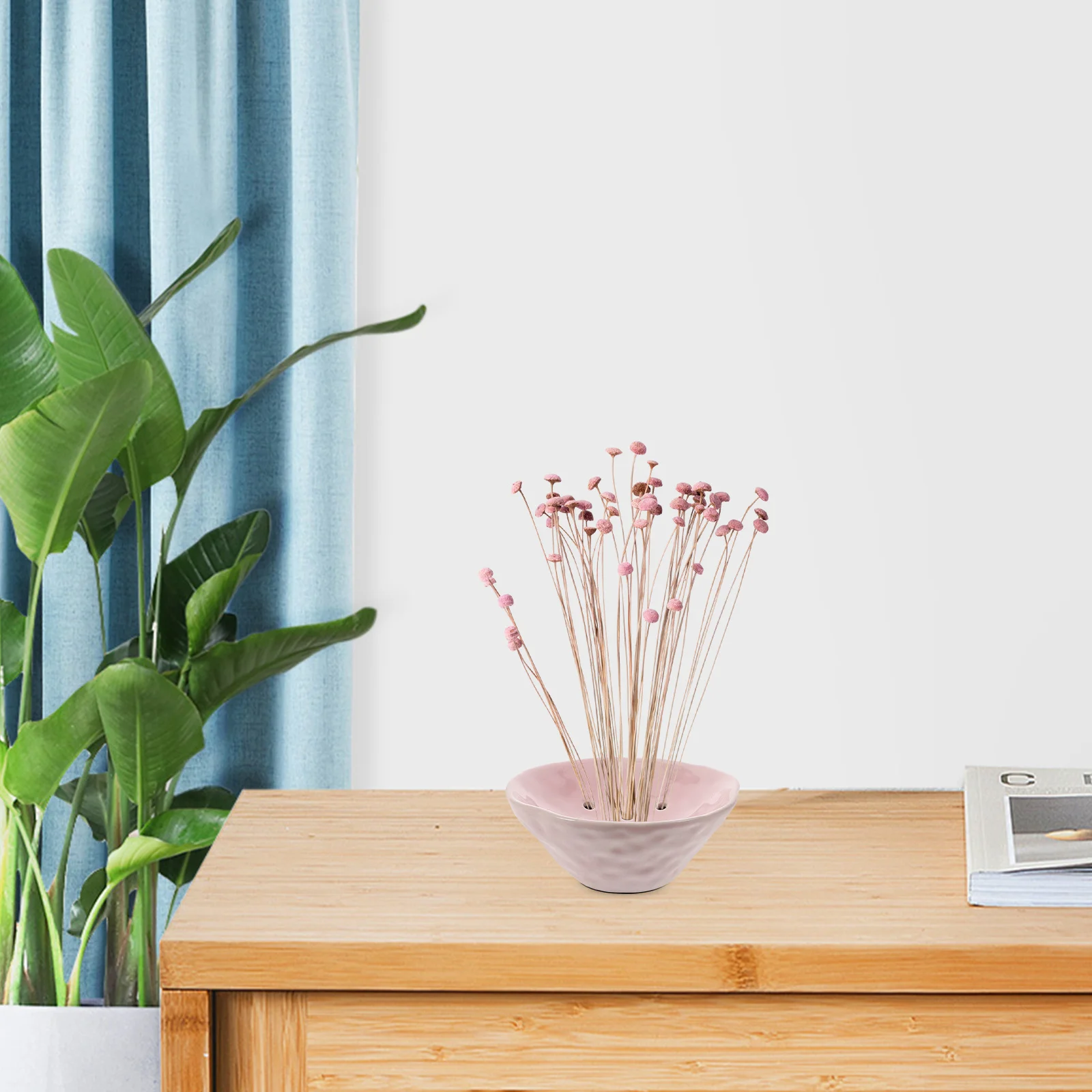 

Ceramic Flower Holder Decorative Plant Pot Vases Desktop Arrangement Floral Aesthetic Bookshelf Dinning Table