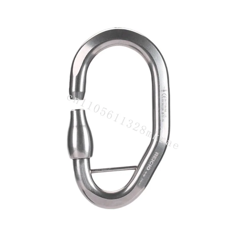 

New outdoor adventure park playground 20KN stainless steel mountaineering buckle adventure hook