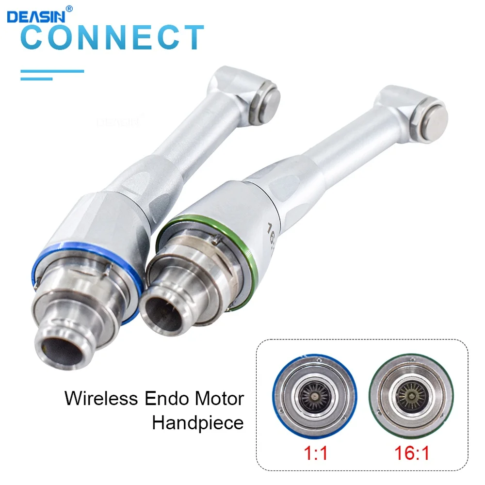 

Dental electric endo motor contra angle head push button 16:1/1:1 for hand/engine files for endodontic handpiece