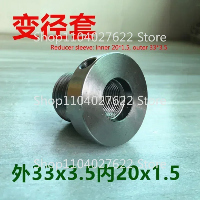 Wood Lathe Chuck Converts Turning Tools Lathe Headstock Spindle Adapter Outside 33x3.5 Inside 20x1.5 Diameter Adapter