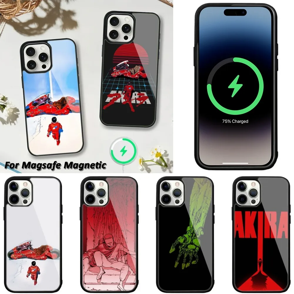 Anime A-Akira 1988 Phone Case For iPhone 15,14,13,12,11,Plus,Pro,Max,Mini,Magsafe,Magnetic,Wireless,Charging