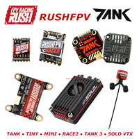 RUSH TANK TINY MINI RACE2 TANK 3 SOLO VTX 48CH 0/25/200/500/800mW Adjustable FPV Video Transmitter for RC FPV Racing Drones