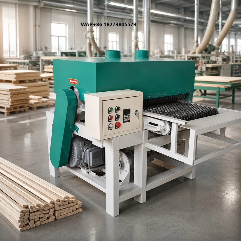 High Speed Industrial Saw for Wood Factories Round Log Multi Rip Saw Machine Rip Saw Machine