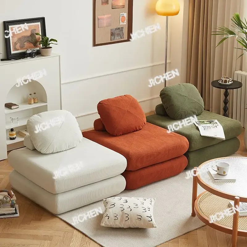 

Neu sofa bed small apartment single balcony bedroom tatami living room fabric dismantling gho