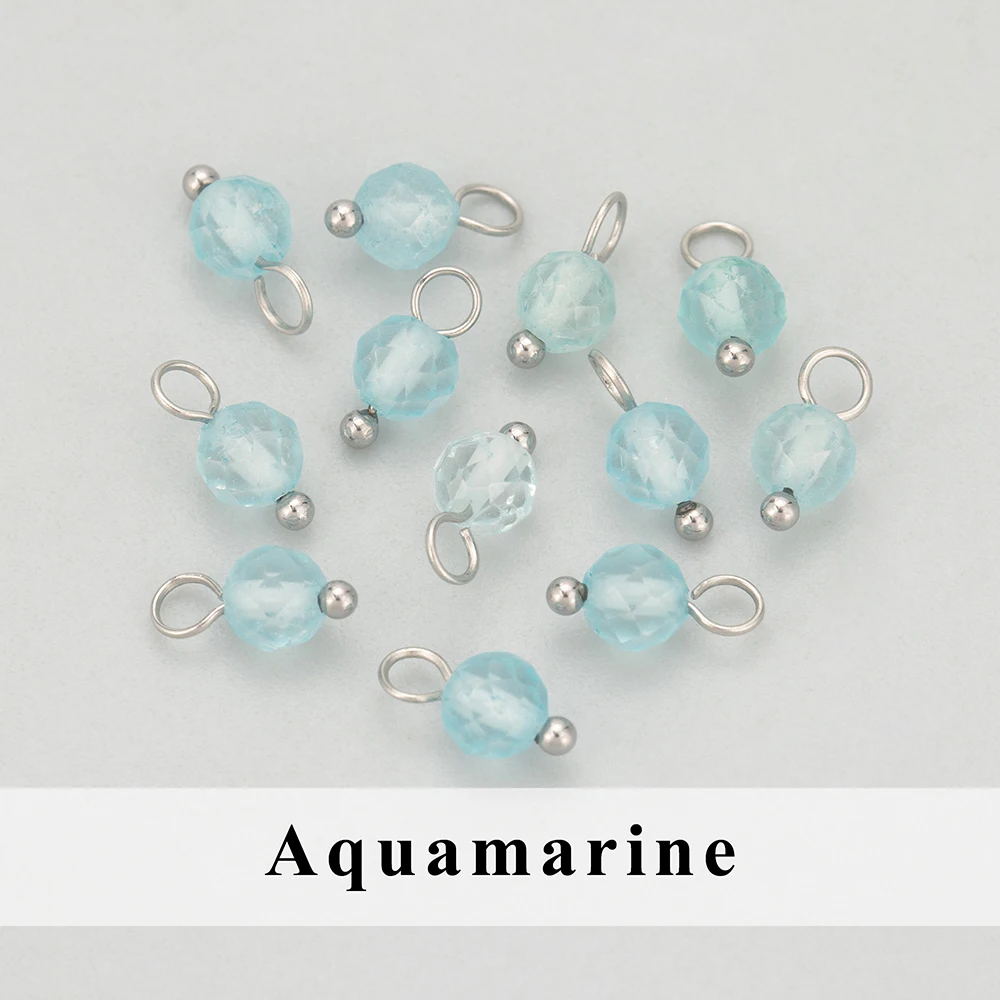 GUFEATHER, 20 stks/partij, MH25, sieraden accessoires, roestvrij staal, natuursteen, bedels, handgemaakt, diy hangers, sieraden maken