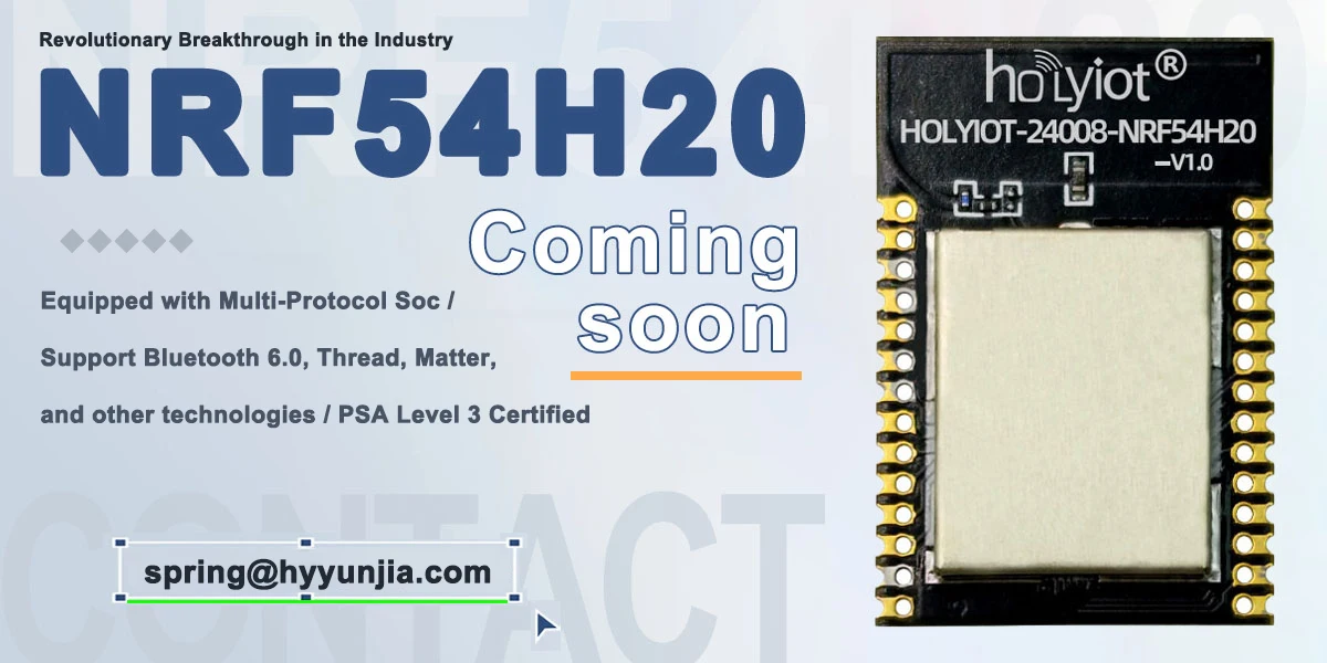 Holyiot NRF54L DK Entwicklungsboard mit drahtlosem Bluetooth 6.0 BLE-Modul, Multi-Protokoll-Entwicklungs-Kit, Automatisierungsmodulen – Detail 1
