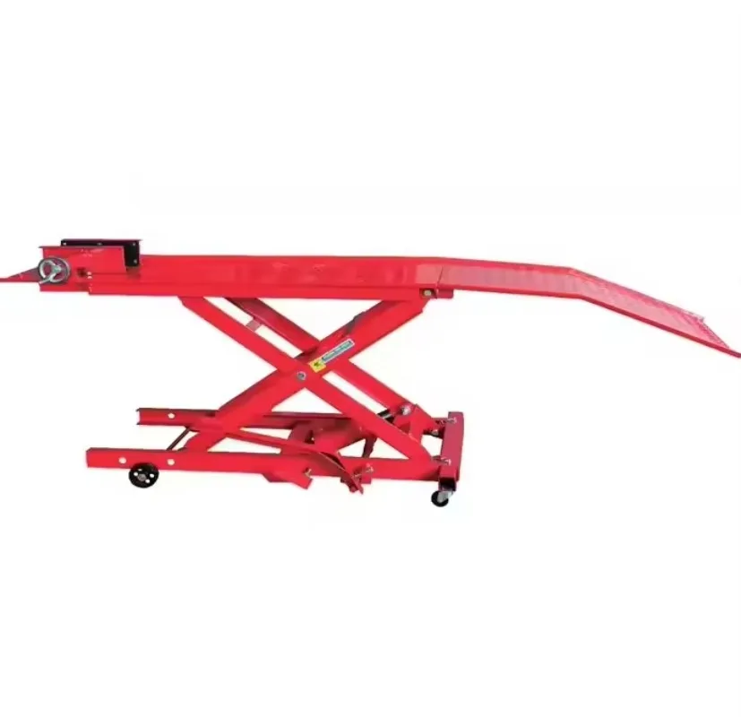 

2025 New StyleWholesale 800/1000 LBS Capacity,Steel Hydraulic Motorcycle Lift
