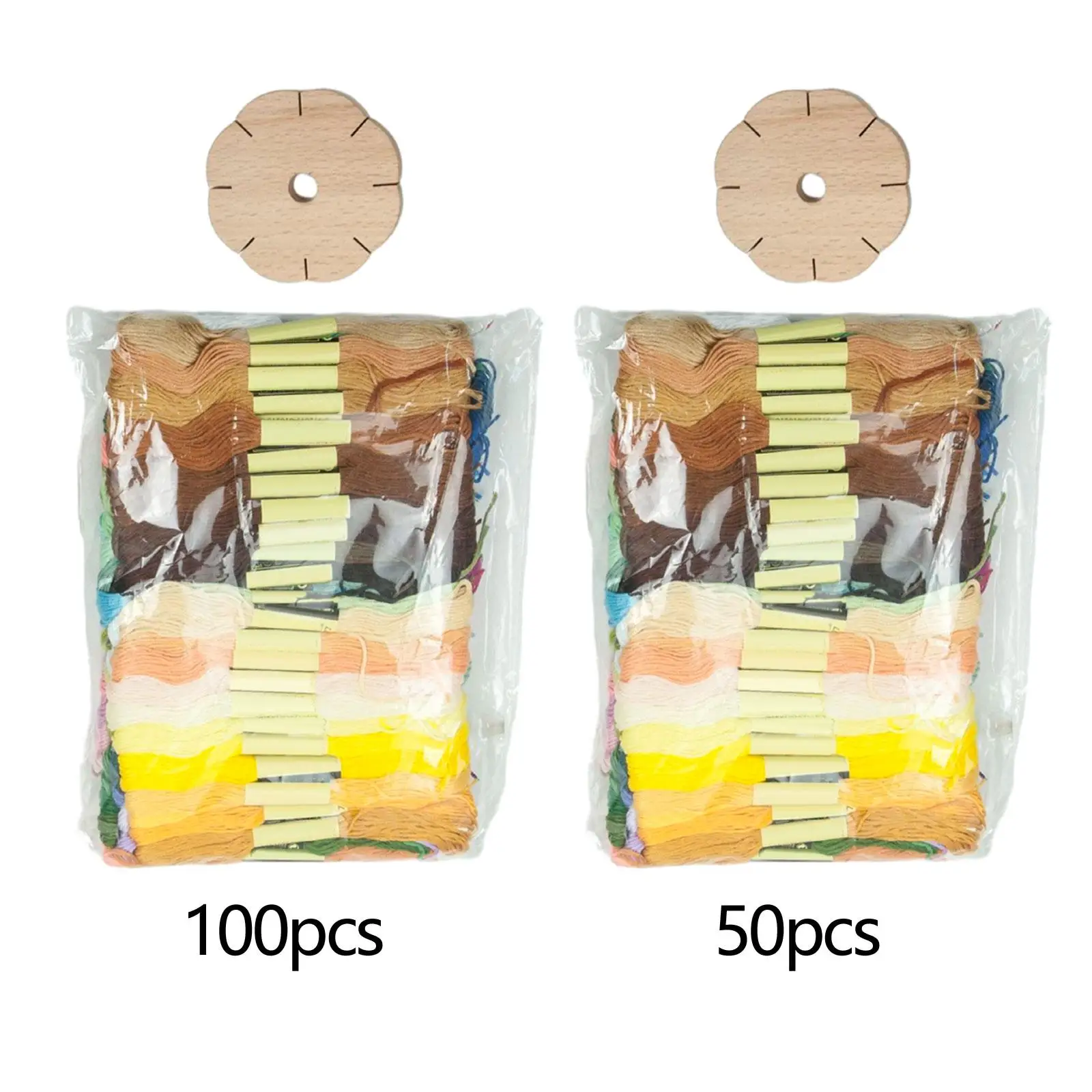 Wooden Braiding Disk Plate Round Kumihimo Jewelry Tool for Bracelet Making DIY Kit with Ropes