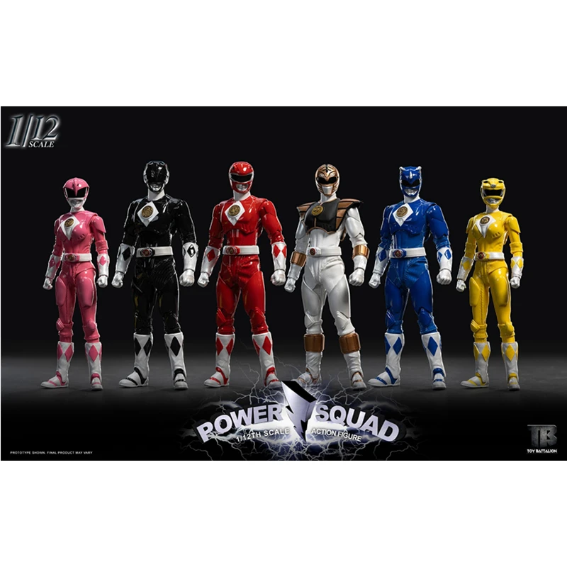 

ИГРАШКИ BATTALION TB020 1/12 Модель солдата Power Squad Energy Squad Dinosaur Squad Мобильная кукла Игрушка ручной работы на складе