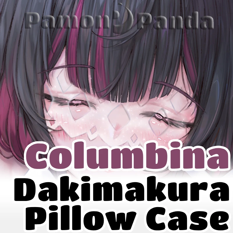 Columbina Dakimakura Genshin Impact Game Hugging Pillow Case Full Body Cushion Cover Pillowcase Home Bedding Decor Otaku WJ01