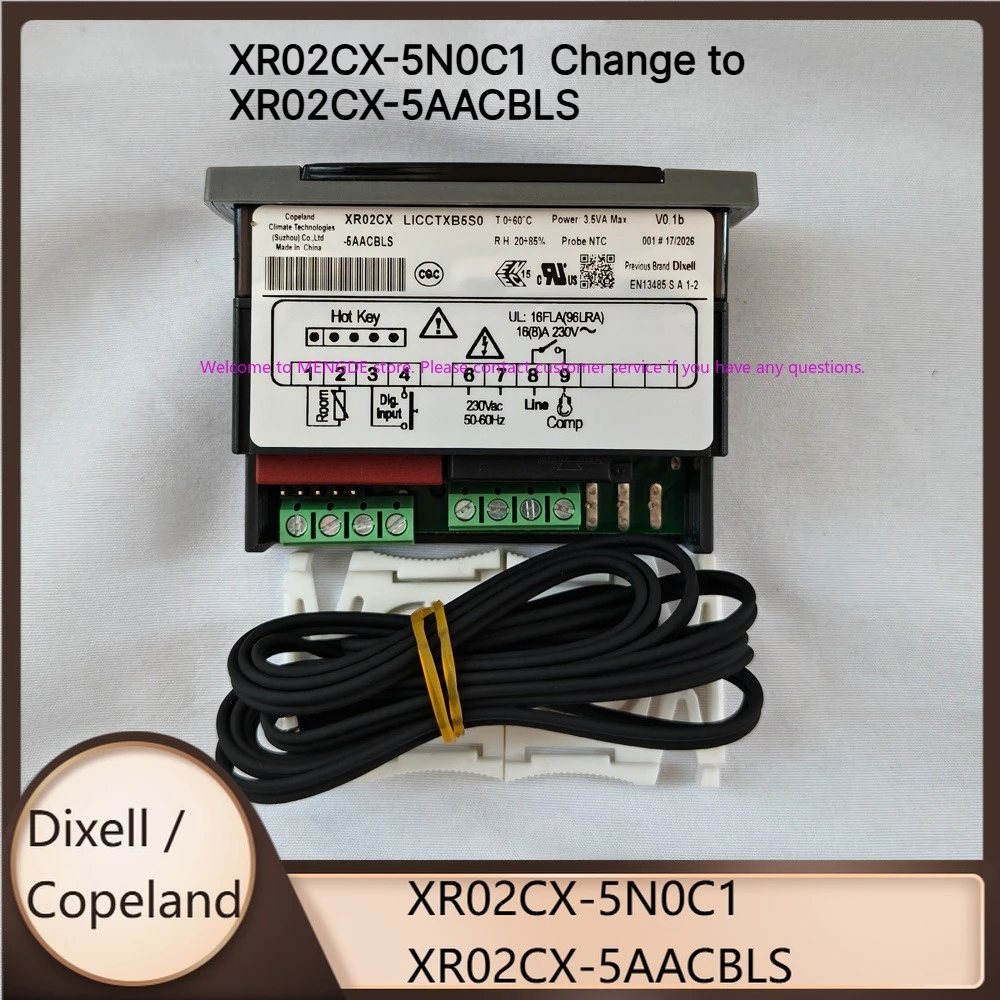 XR02CX-5AACBLS XR02CX-5N0C1 Copeland Electronic Temperature Controller XR02CX Freezer Refrigerator Thermostat Relay Original