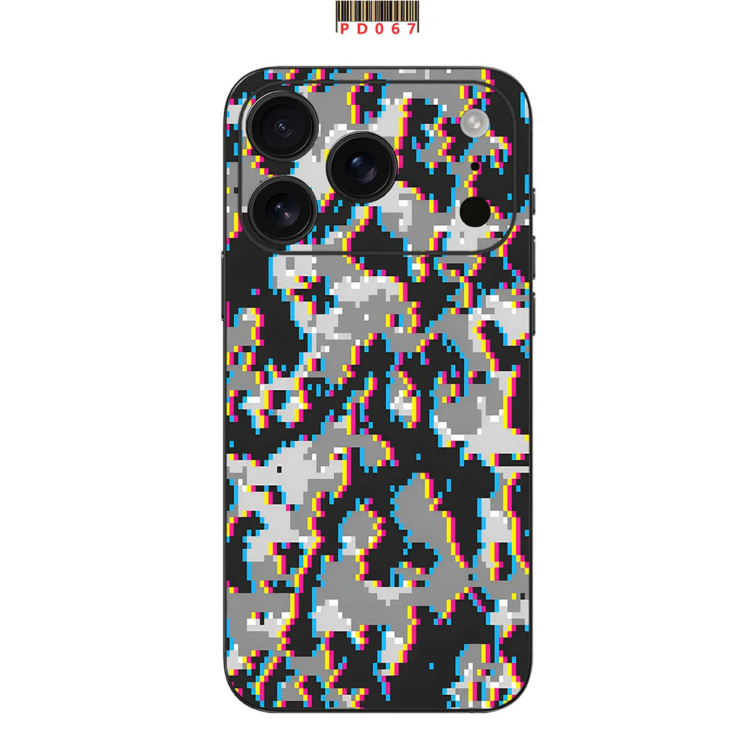 For Apple iPhone 17 15 14 16 13 iPhone13 Pro Max Full body Back Cover Decal Colorful Skin  Rear Protective Sticker Film