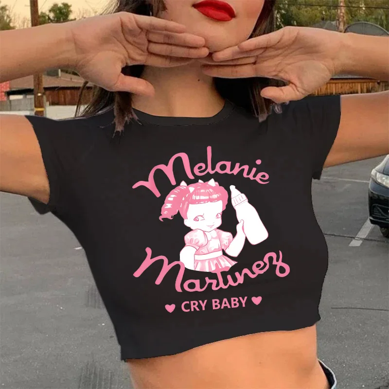 2024 New in High Street Melanie Martinez T Shirt Tee Women T-shirt Funny Cool Tshirt Female Clothing Top Tee 90s