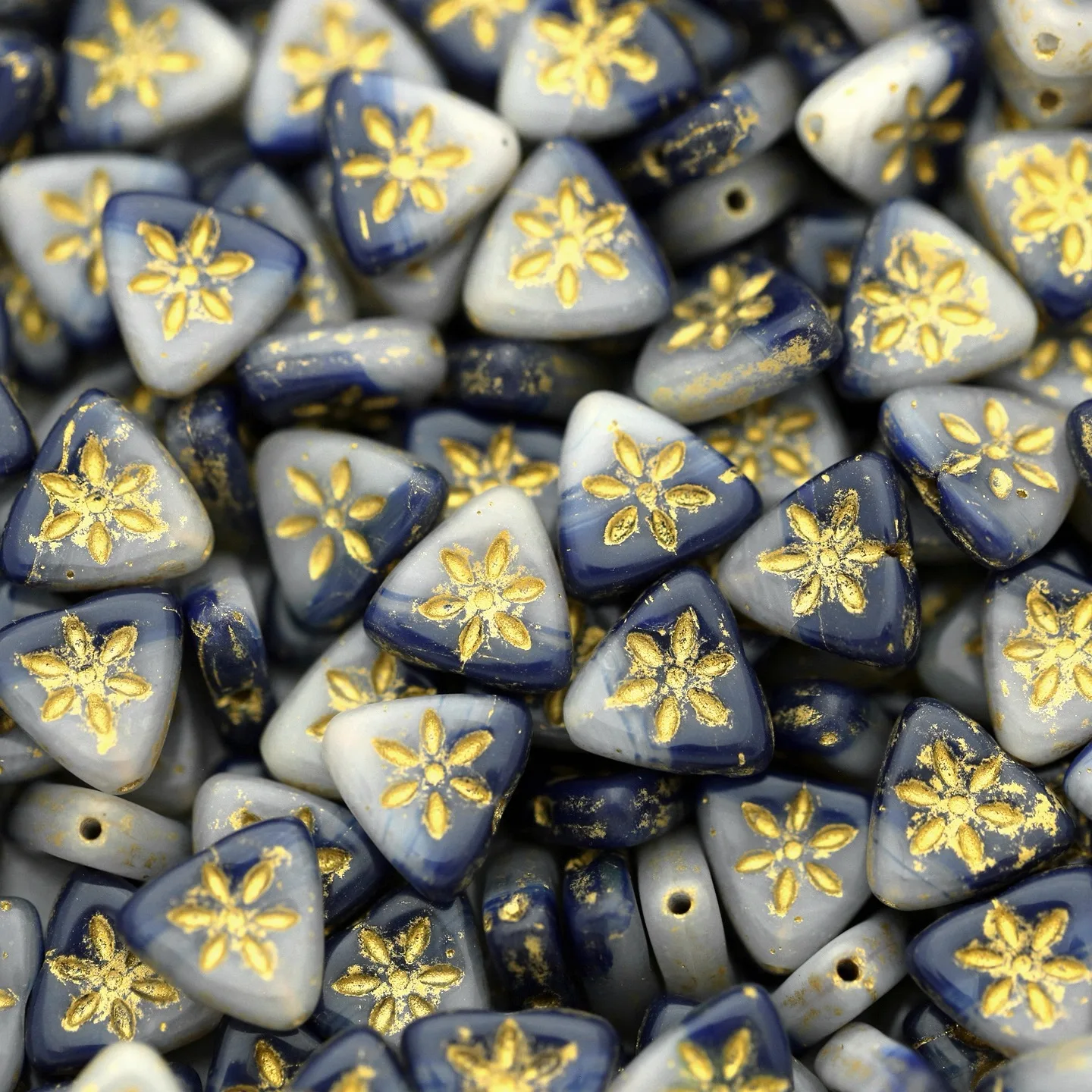 30pcs  10mm (Multiple colors)  Handmade glass beads DIY necklace, bracelet, earrings, hair accessories, keychains.