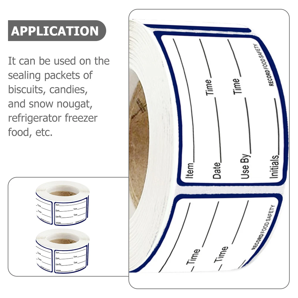 

2 рулона Кухня Дата: наклейка-этикетка Этикетки для морозильной камеры Наклейки для пищевых продуктов Наклейки для срока годности