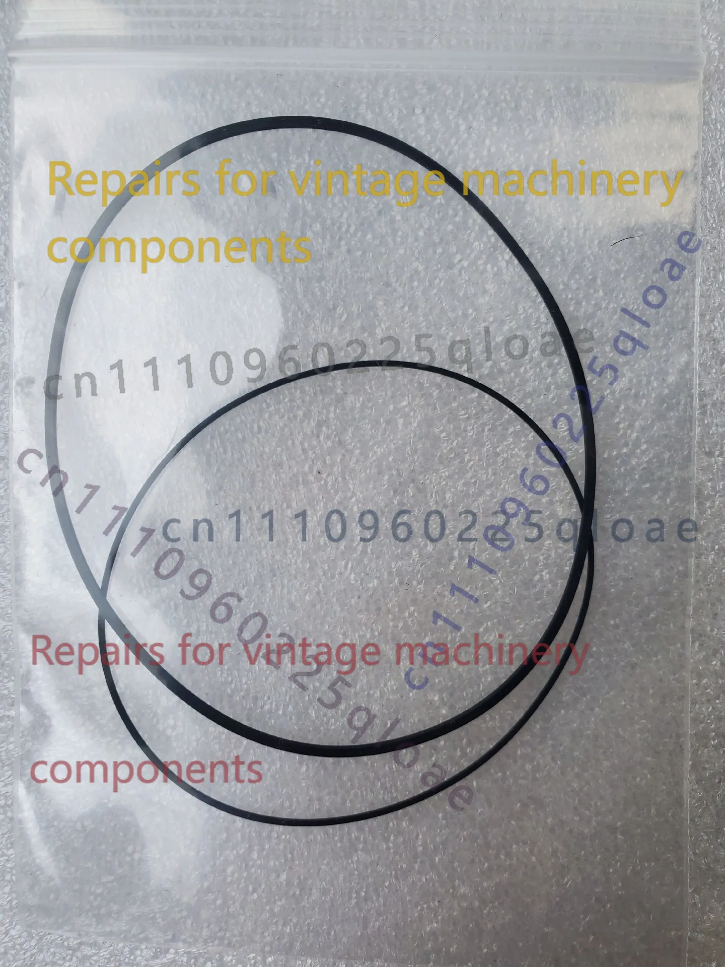 FOR 2L143 2L1400 Cassette Recorder Drive Belt Set 2PCS High Elastic Uniform Thickness Vintage Radio Repair Parts