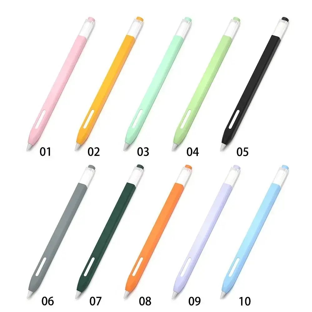 For Apple Pencil Pro Case Stylus Pen Cover For Apple Pencil Pro 2 2nd Cases Non-slip Anti-Scratch Protection Silicone Sleeve