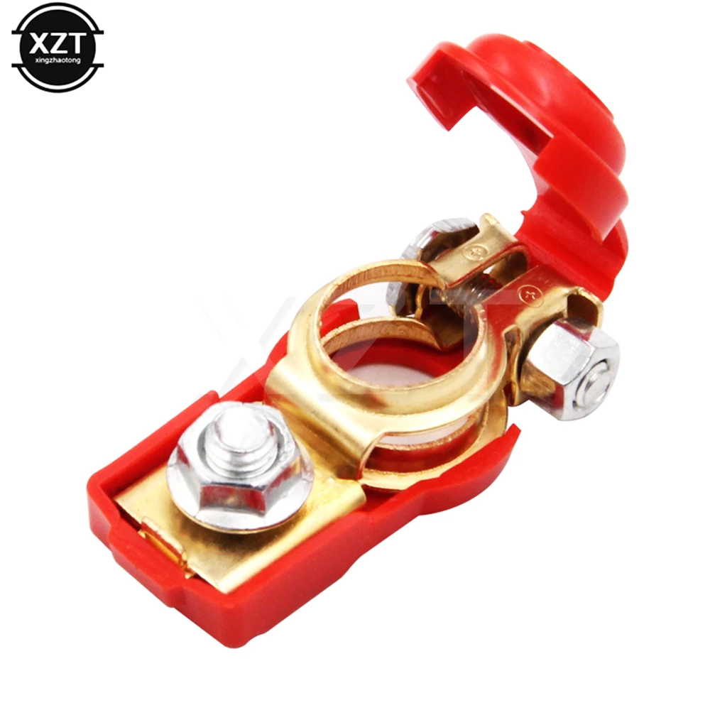 Car Auto Quick Release Battery Terminal Connector Clamps Copper Clamps Copper Caravan Truck Clips For Car