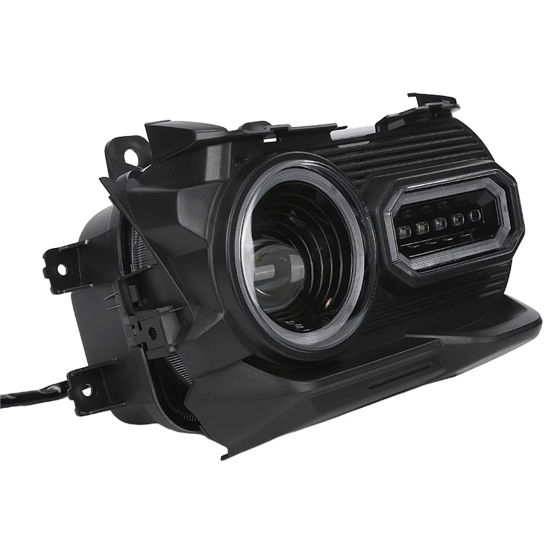 Headlight Assembly for YAMAHA BWS125,Includes Free Scratch-Resistant Cover,Zuma125 Upgrade Bright Lighting Headlight,Plug&Play