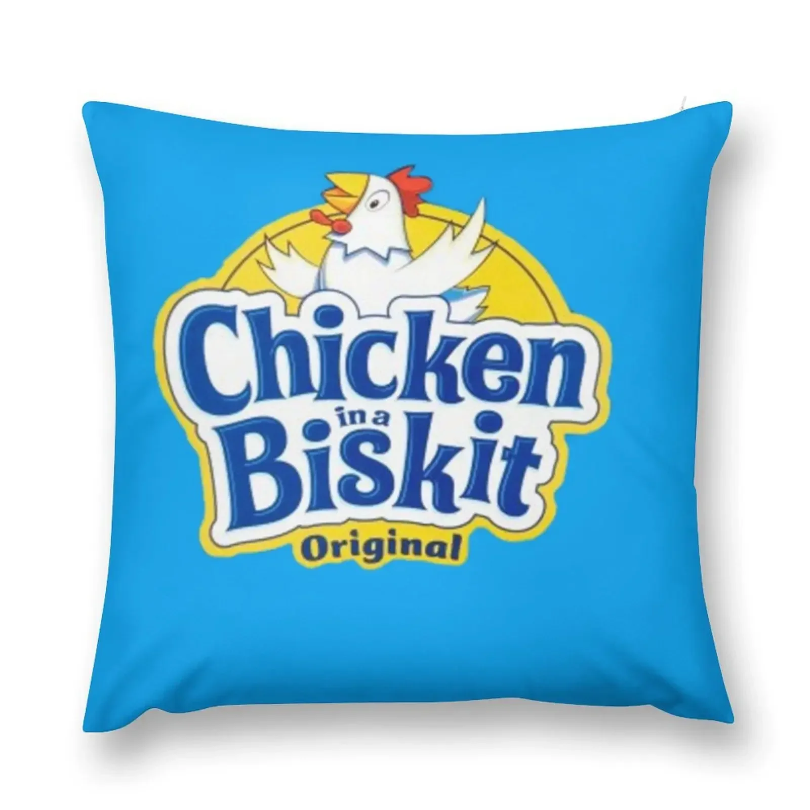 

Chicken in a Biskit Logo Classic T-Shirt Throw Pillow Luxury Pillow Case Cushion Cover Luxury pillow