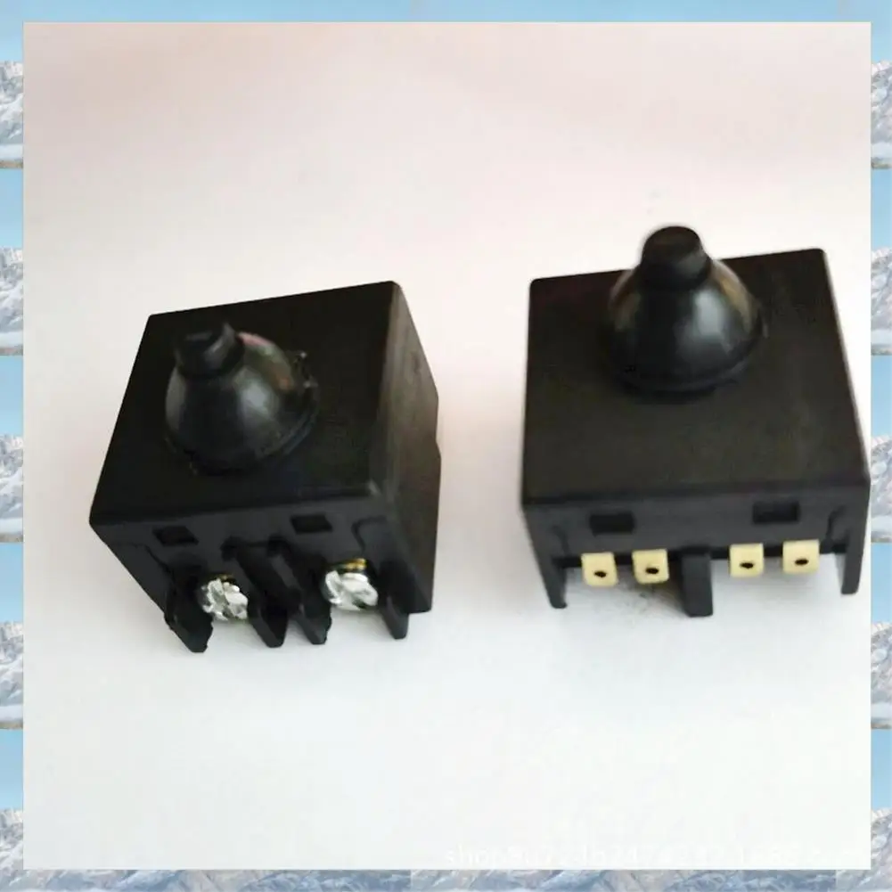 2025 حار نمط 2 قطعة زاوية سوداء طاحونة التبديل مفتاح بـزر دفع متوافق مع 100 مللي متر 4In زاوية طاحونة 100 الملمع ملحق #4