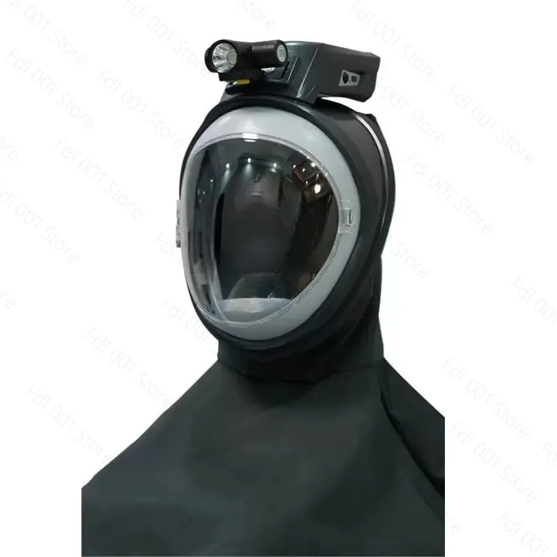 Electric Air Supply Dust Mask Harvesting Rice Wheat Dust Cap Agricultural Industry Sandblasting Anti-powder Dust