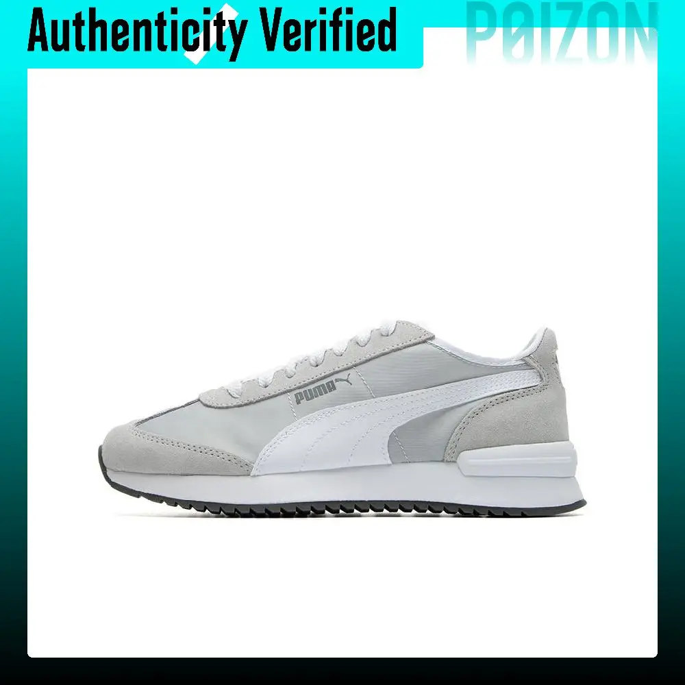 PUMA R78 Textile, Split Cow Leather, Artificial Leather Comfortable Cushioning, Wear Resistant Low top Casual Shoes 392901-08