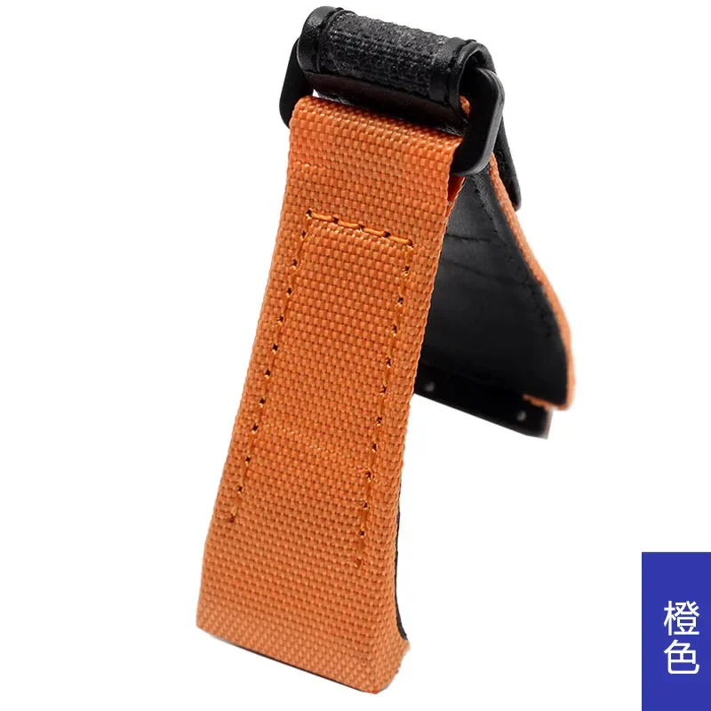 Canvas+Genuine Leather strap For Richard Mille nylon strap, men's watch tool RM50/53 4-star 5-starscrewdriver, 25mm wrist