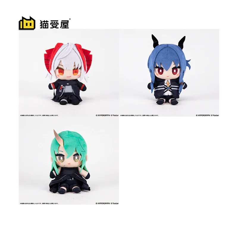 

Оригинальная плюшевая подушка-игрушка Hoshiguma Ch'en W из аниме Arknights, мультяшная пушистая кукла-подушка, подарок, фигурка