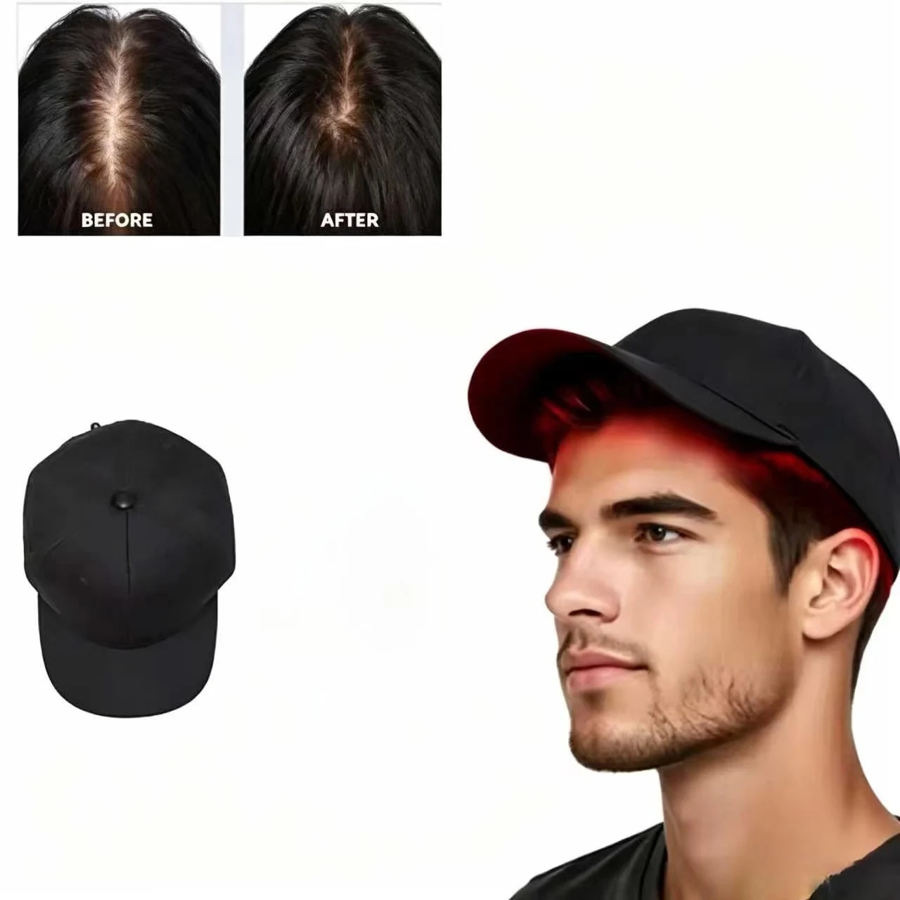 Advanced 208 Diodes LLLT Laser Therapy Cap Infrared Red Light Thin Hair Regrowth Care