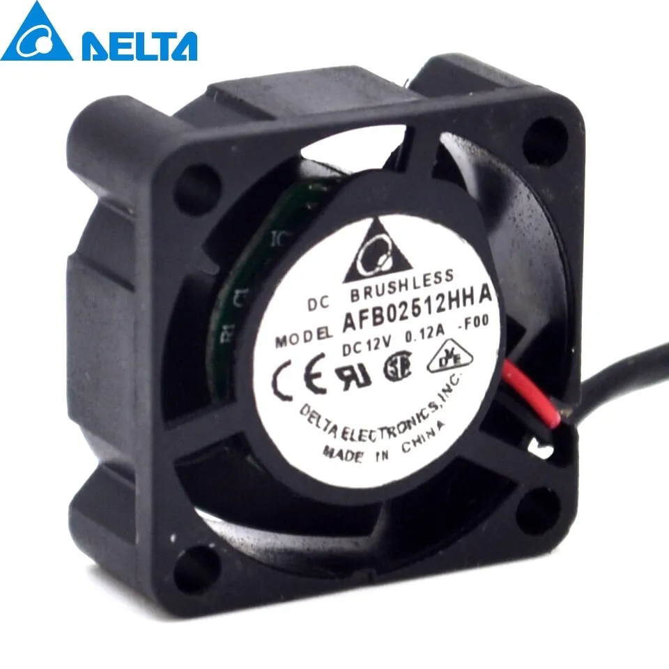 AFB02512HHA Ventola di raffreddamento 2,5 cm 25 mm 12 V 0,12 A 370-5126 V240 V210 P/N: 3705126-01 25x25x10 mm per Delta