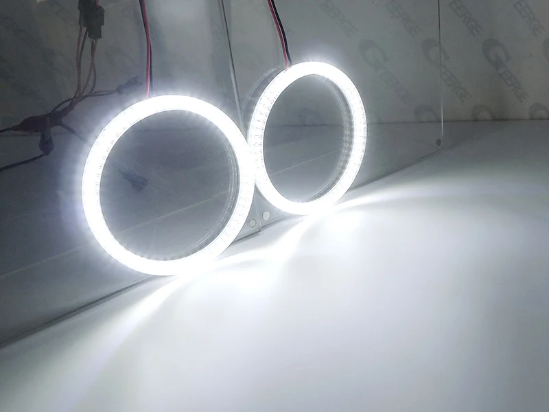 Per Hyundai Veracruz Ix55 2007 2008 2009 2010 2011 2012 Ultra Luminoso SMD LED Angel Eyes Halo Anelli Kit Luce diurna